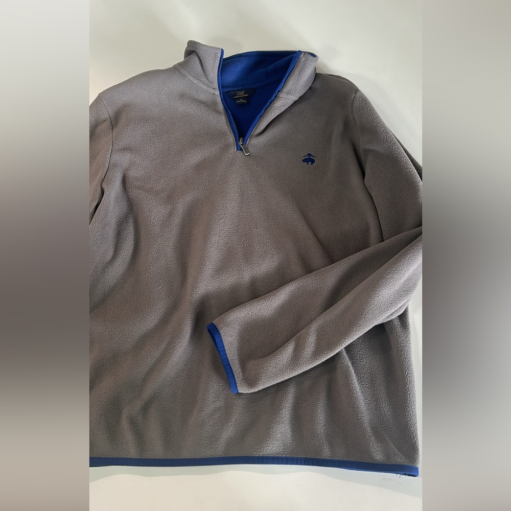 Brooks Brothers Men’s Fleece Quarter Zip
